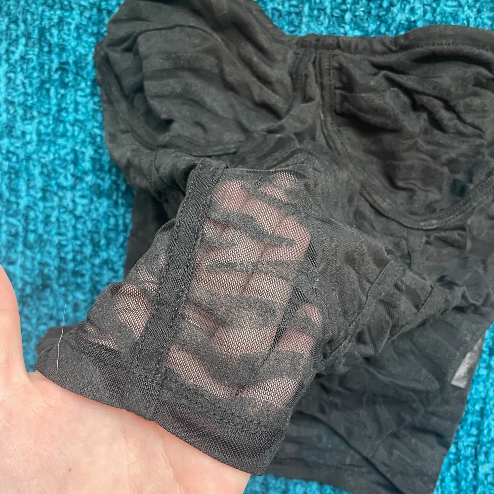 Black Lace Top